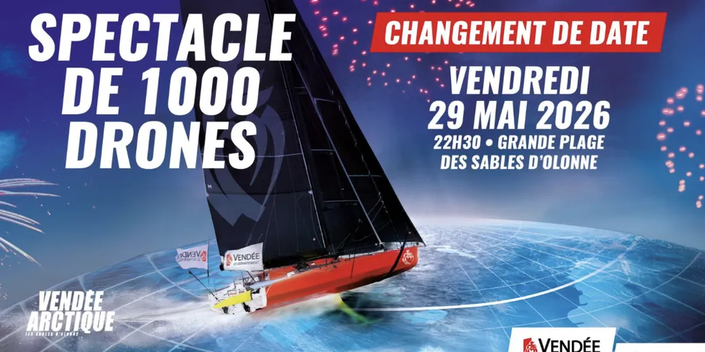 Spectacle de 1000 drones, vendredi 29 mai