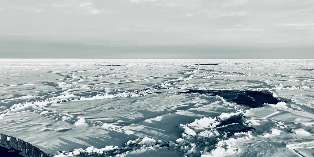 La banquise menacée par le réchauffement climatique