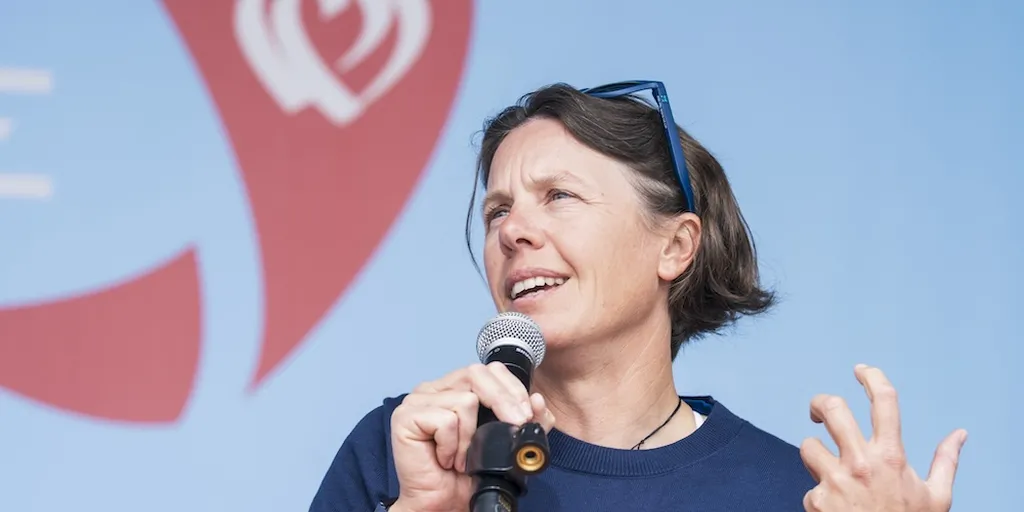 Francesca Clapcich, skipper de l'IMOCA 11th Hour Racing 