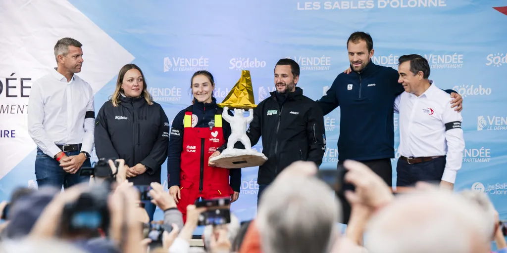 Le podium de la Vendée Arctique