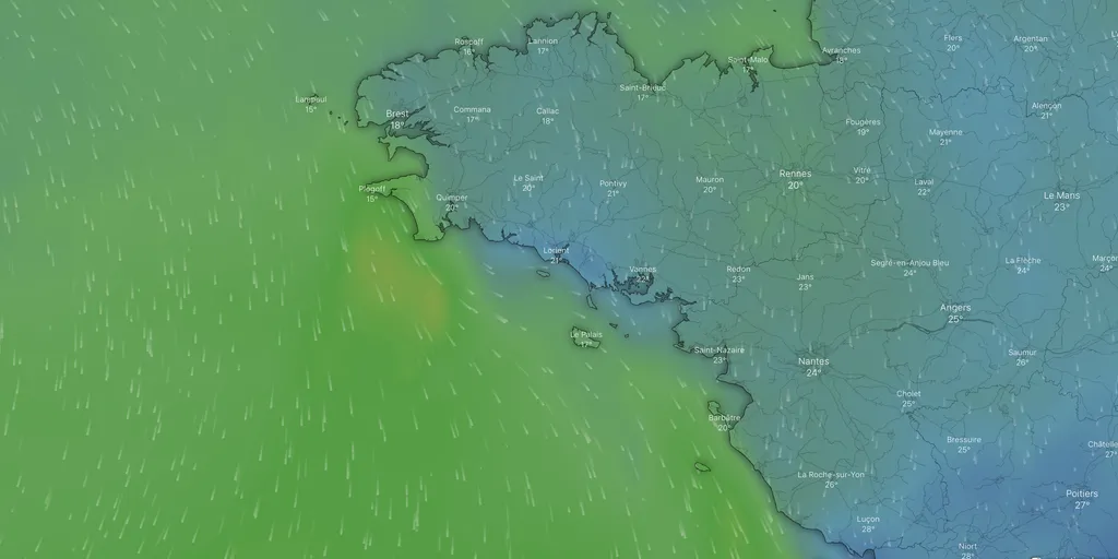 situation météo dimanche 12 juin à 17h