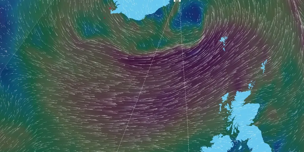stormy iceland 