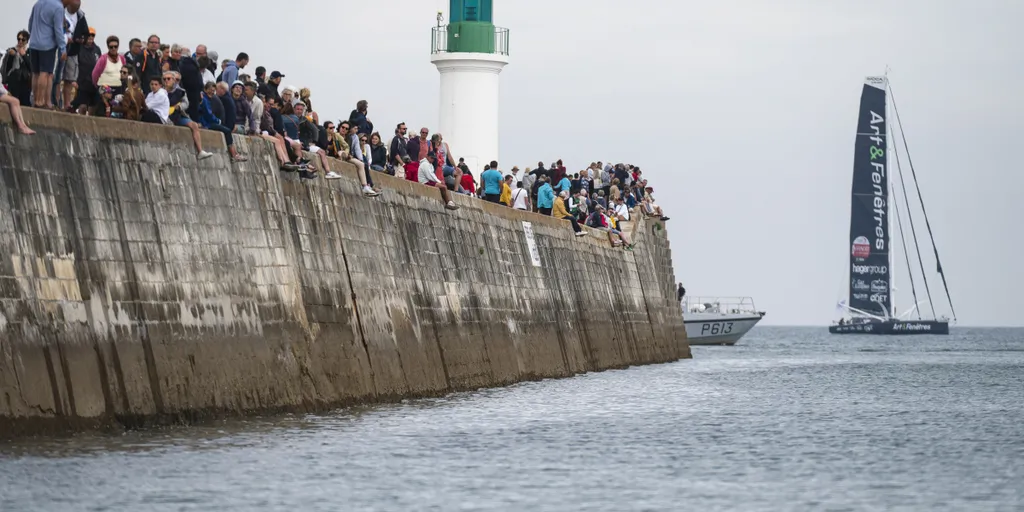 Départ des runs de la Vendée Arctique