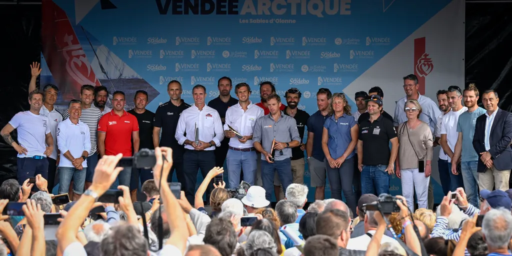Cérémonie de remise des trophées de la Vendée Arctique