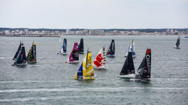 Départ en mer
