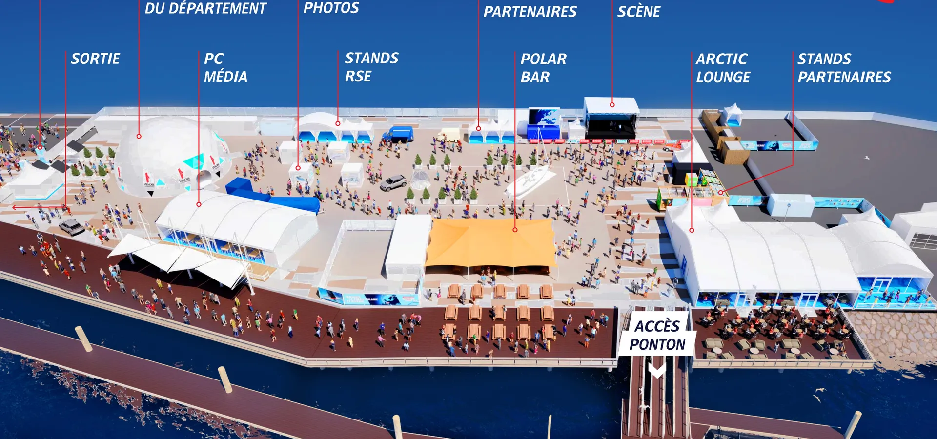 Venez visiter le village de la Vendée Arctique et ses animations