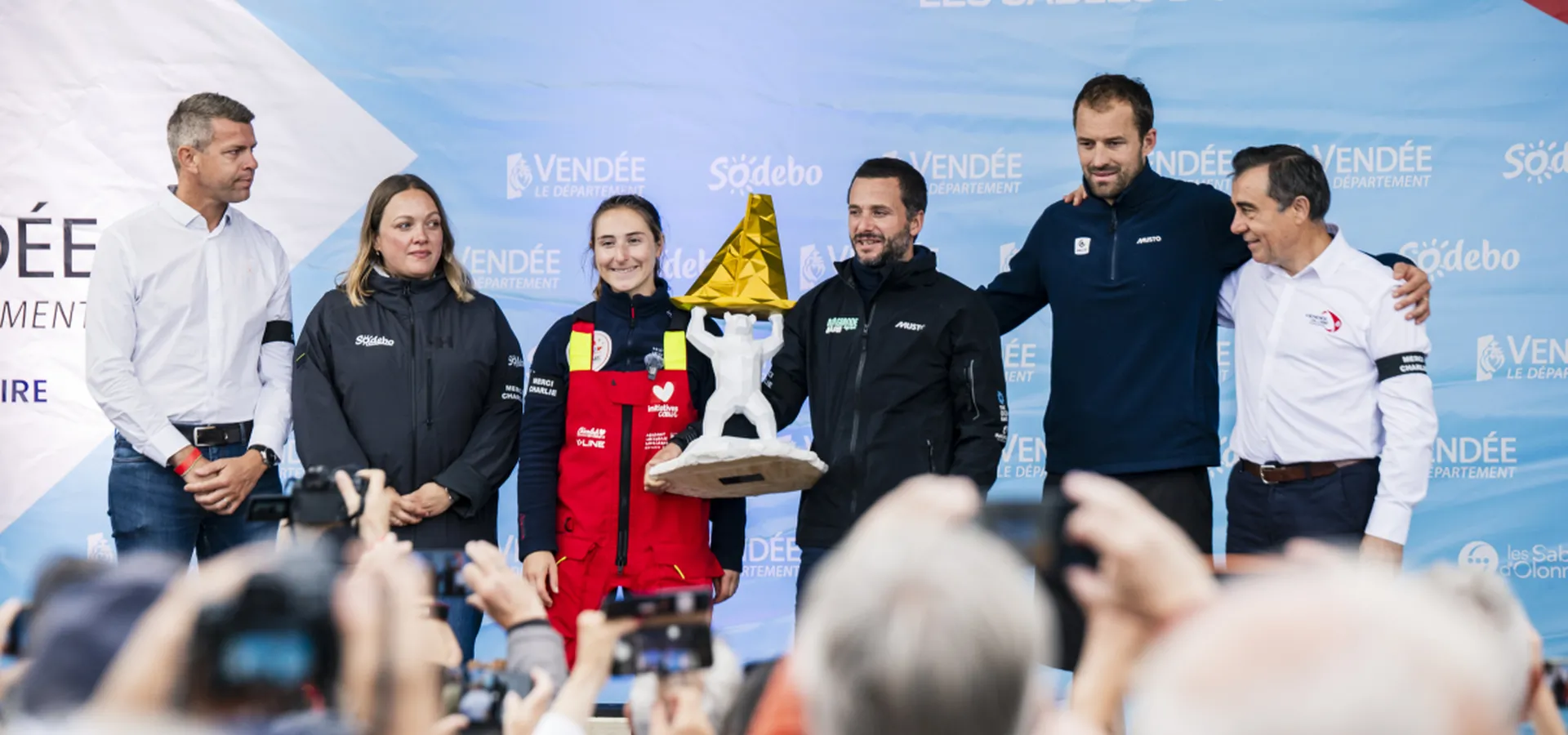 Le podium de la Vendée Arctique