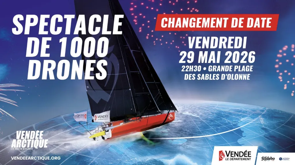Spectacle de 1000 drones, le vendredi 29 mai