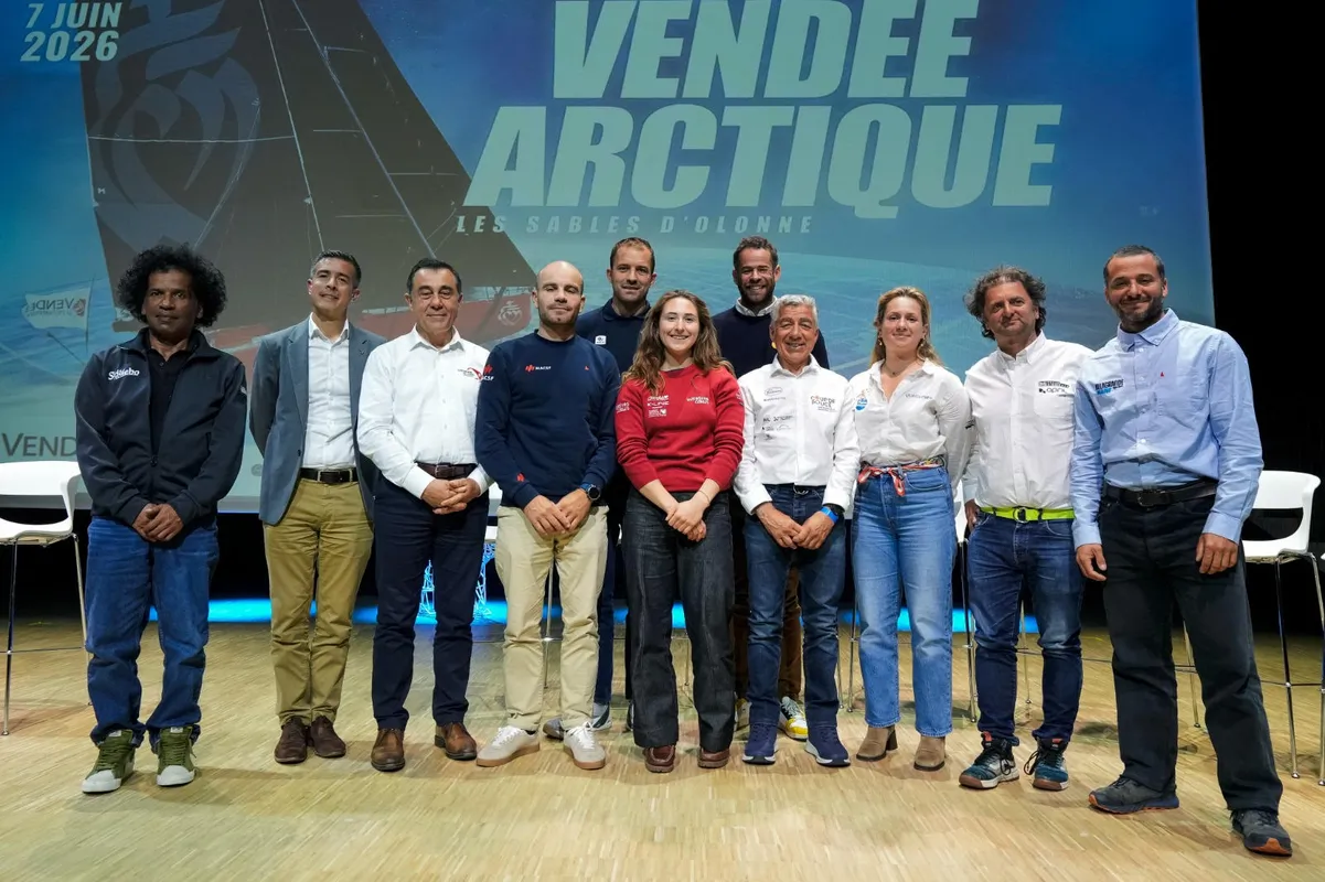 Les skippers réunis à trois semaines du départ