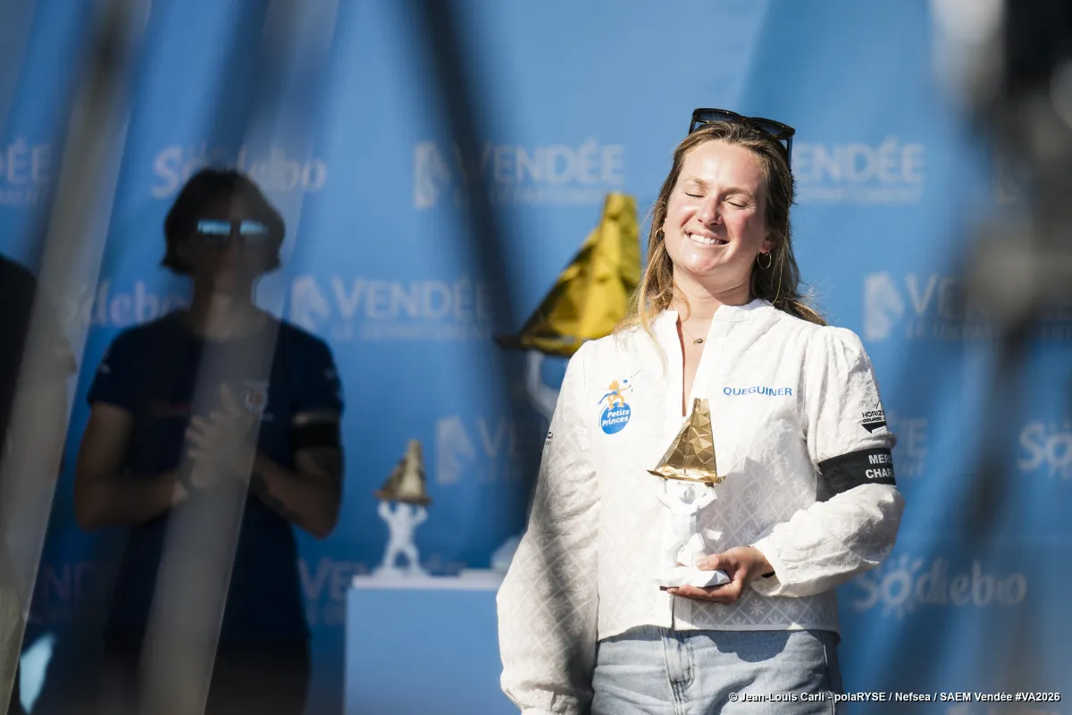 La cérémonie de remise des prix des skippers