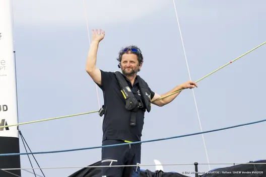 L'arrivée dans le chenal d'Arnaud Boissières