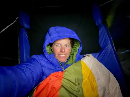 Ambiance à bord de l'Imoca 11TH Hour Racing, skippé par Francesca Clapcich lors de la Vendée Arctique 2026 - en mer le 10/06/2026