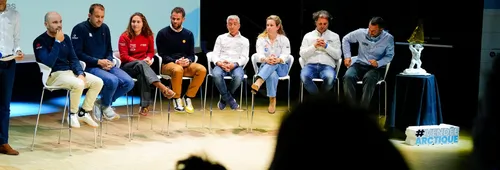 Les skippers à trois semaines du départ