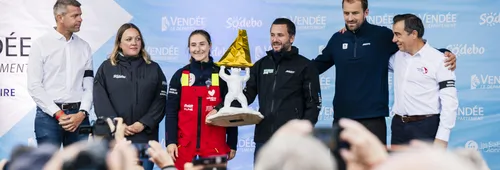Le podium de la Vendée Arctique