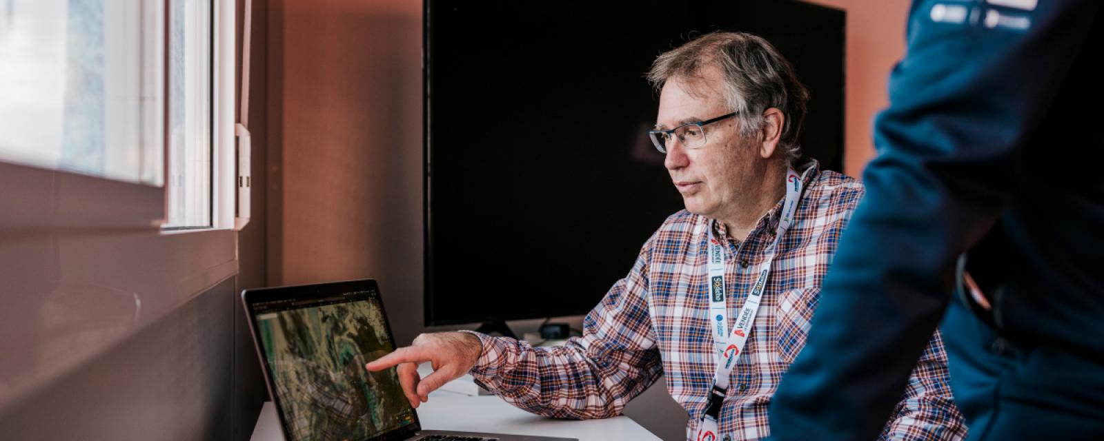 Christian Dumard, météorologiste référent de la Vendée Arctique