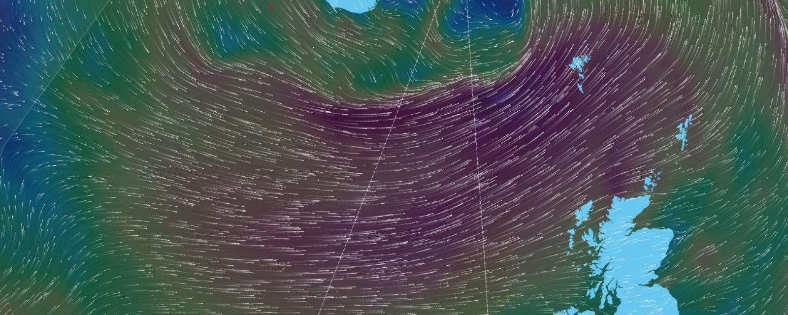stormy iceland