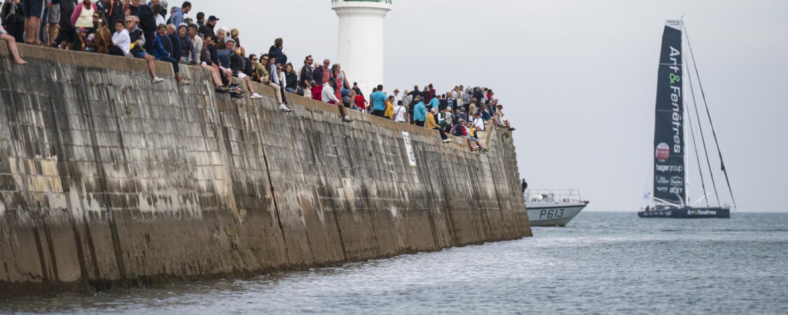 Départ des runs de la Vendée Arctique